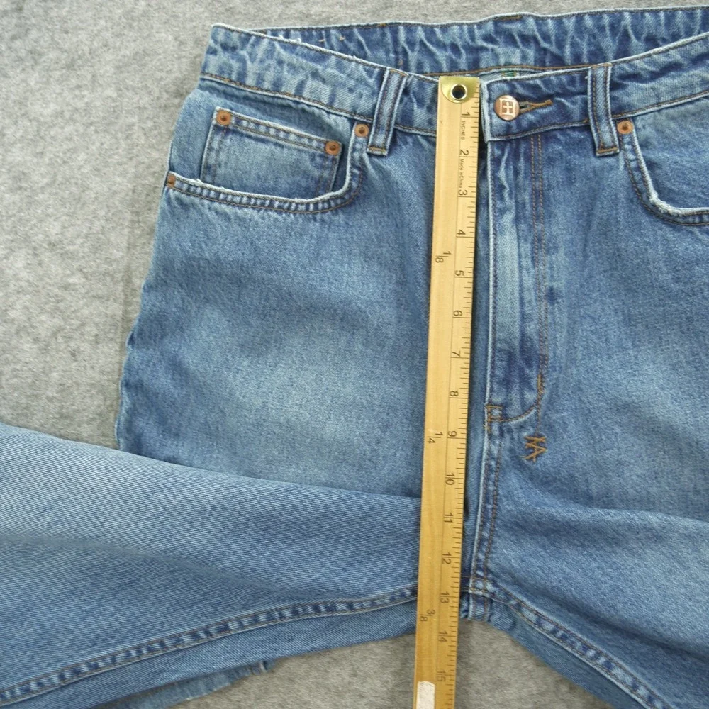 Ksubi Jeans Womens 30 Blue Playback Relaxed High Waist Denim Streetwear